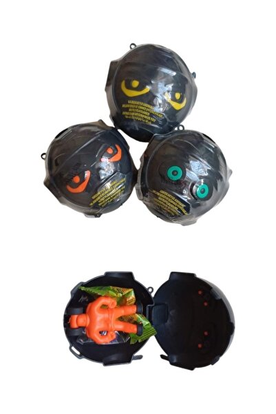 Ozibox Oziguard Eğlenceli Robot Patlayan Şeker ve Sürpriz Oyuncak Hediyeli 3 Adet