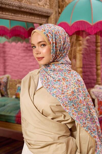 İpekhan Συλλεκτικό Marrakech Soft Shawl Pink Orange 3046-24