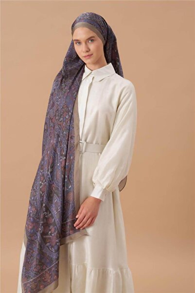 İpekhan Jardin Secret Collection Indian Voile Silk Shawl 5011-18