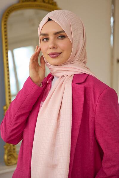 İpekhan Συλλογή Candy Pink Summer Sparkle - Μεταξένιο Ζακάρ Σάλι 9016-19