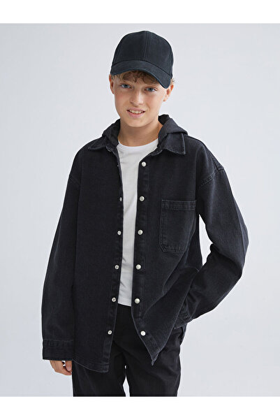 LC Waikiki Alegeri strălucitoare de la Shining Store |   Cămașă de blugi de bază pentru băieți