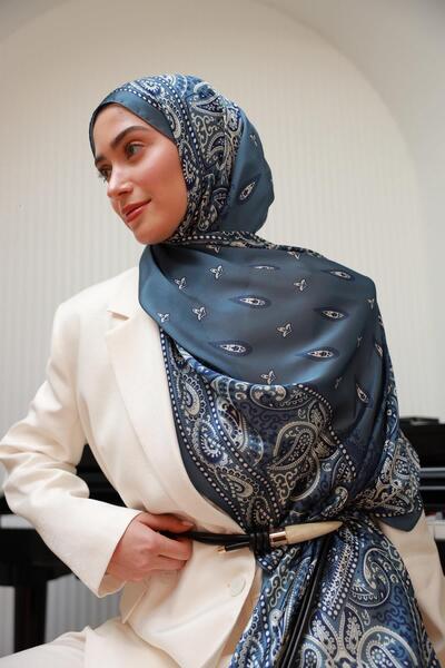 İpekhan Holiday Collection Indian Voile Silk Shawl 5010-10