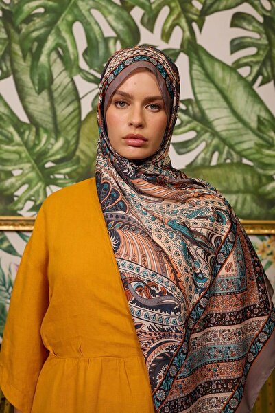 İpekhan Marrakech Collection Soft Shawl Mink Salmon 3047-10