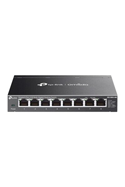 TP-LINK Switch Ds108G-M2, 8 X Porturi Rj-45, Viteza Lan 10/100/1000/2500 Mbps, Standarde Ieee 802.3U