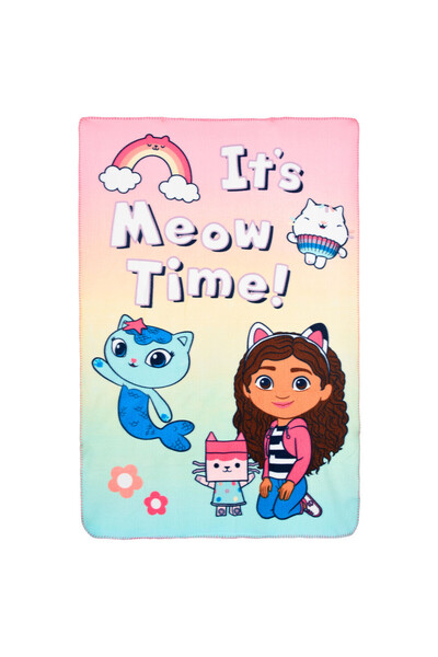Gabby's Dollhouse Meow Time pătură fleece 100x150cm