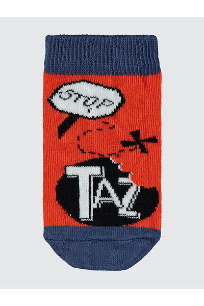 LC Waikiki Tasmanian Boy's Booties Socks 2-12 Years Orange
