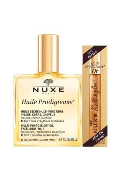 Nuxe Huile Prodigieuse Saçınızı ve Cildinizi Besleyici, Yumuşatıcı ve Aydınla...