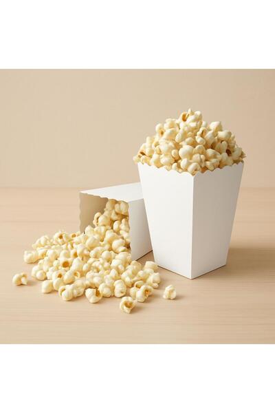 Balonsan صندوق ذرة أبيض 16 قطعة