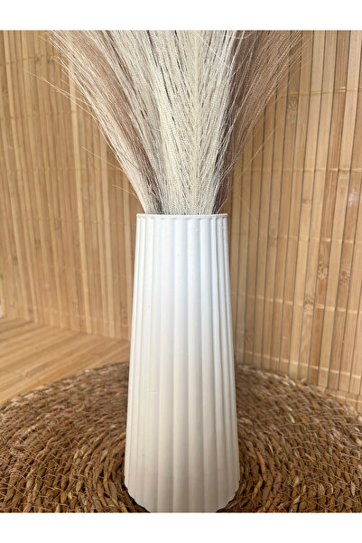 GENELEC BEYAZ UZUN VAZO