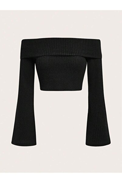 MOONBULL bluză de iarnă pentru femei, cu guler madonna, din bumbac, cu detalii spaniole pe mâneci