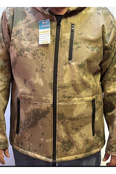 BeyzDenim Αδιάβροχο μπουφάν Desert Camouflage Hiking .av.hunter