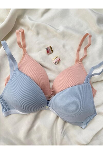 İNKO İÇ GİYİM Σουτιέν 2 τεμαχίων χωρίς επένδυση από βαμβάκι