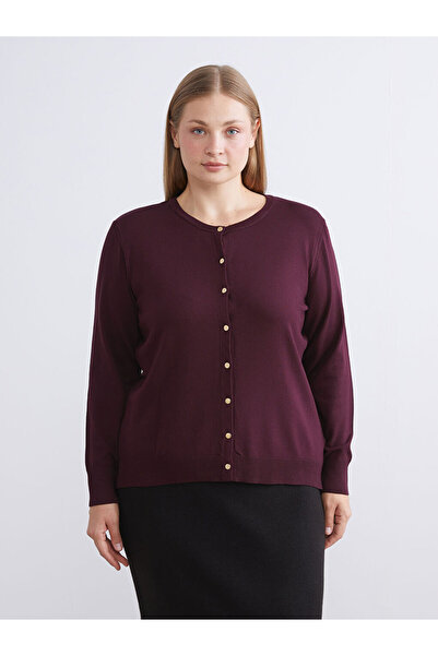 LC Waikiki UZG Store'dan Stilinizi Oluşturun | Bisiklet Yaka Kadın Triko Hırka