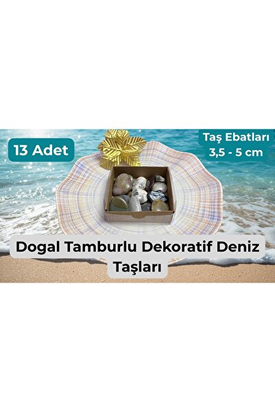 DEKORATİF DOGAL RENKLİ DENİZ TAŞLARI