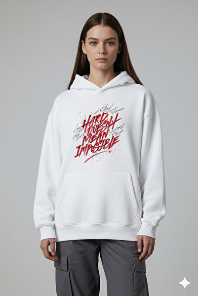 kwear A fi puternic nu înseamnă imposibil Unisex Oversize Swea tricou