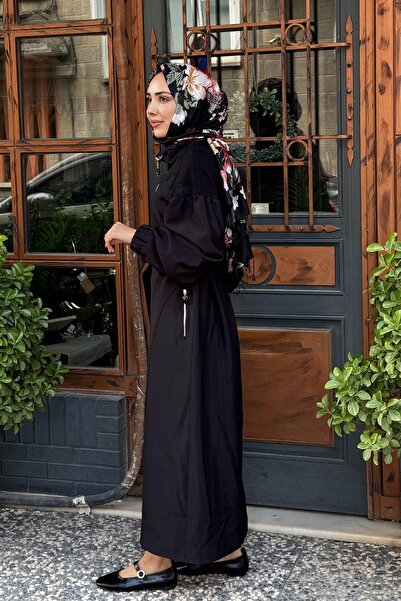 Ceremony Trençkot W-6840 Siyah