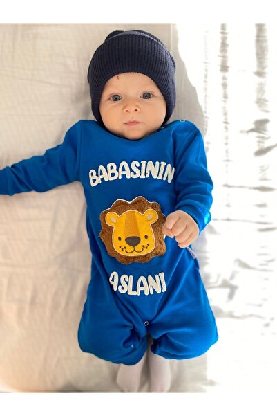 mandalinsbaby Babasinin Aslani Baby Boy Jumpsuit