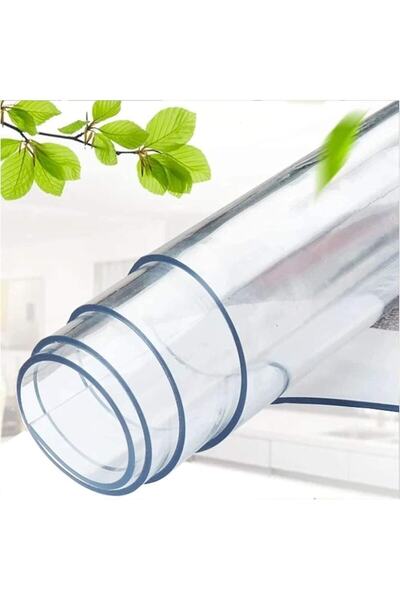 EBA Protective Table Cover eBA®, Non-Slip and Water Resistant, Transparent PVC, 120 x 60 cm