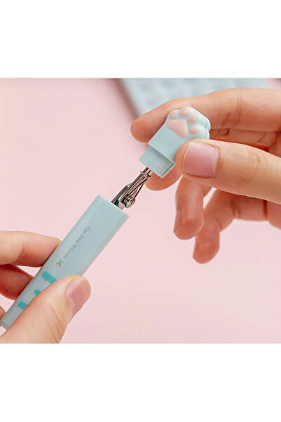 facnspt 1pc cat's paw mini scissors pocket scissors cok useful school supplies