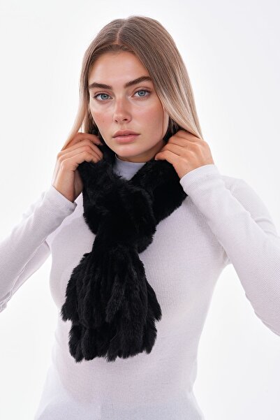 bacc Black1 Internal Plush Scarf Neck Collar Bcnsv-25Wt1018