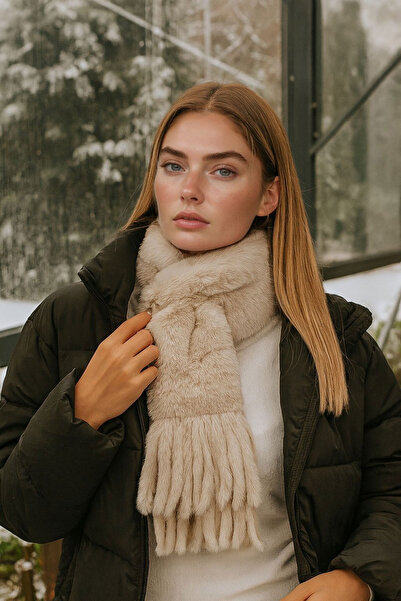 bacc Bej1 Internal Plush Scarf Neck Collar Bcnsv-25Wt1018