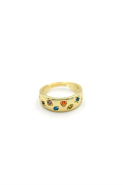 Royaleks Jewelled Ring - Gold