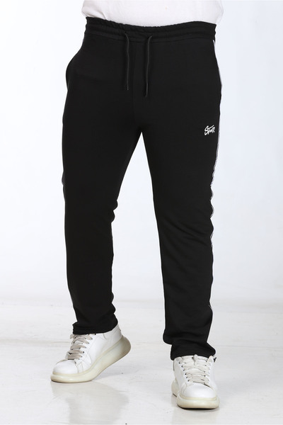 Velista Men's Baggy Pants with Side Piping