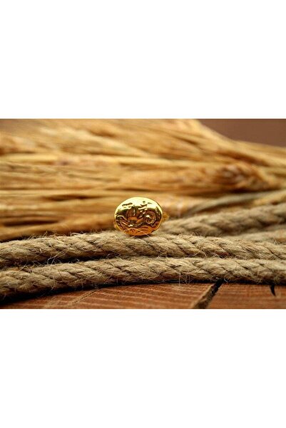 alpsilverart Antik Roma Sikke Tasarımlı 925 Ayar Gümüş Yüzük | El Yapımı Zari...