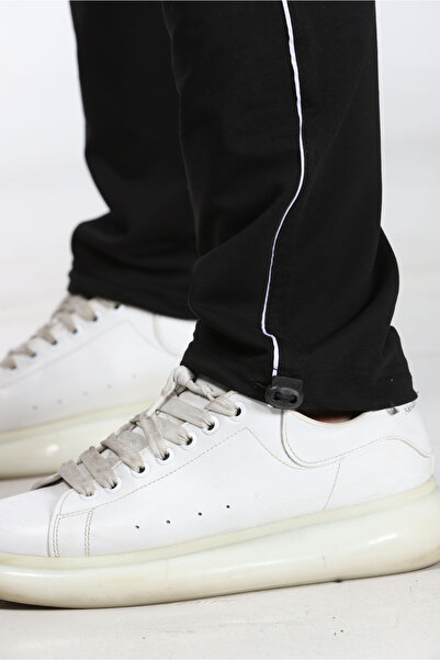 Velista Men's Baggy Pants with Side Piping