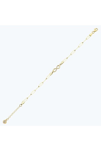 Altınbaş Altın Sonsuzluk Zincir Bileklik