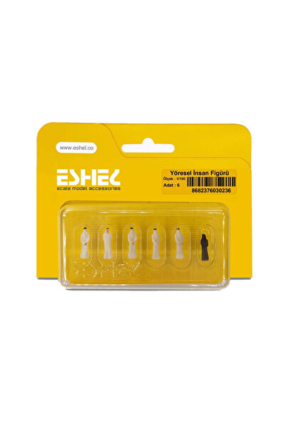 Art Tone Maket Yöresel İnsan Figürü 1/100 6 Adet Paket