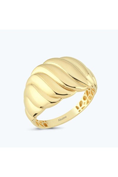 Altınbaş Altın Bombeli Yüzük