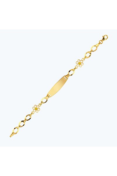 Altınbaş 22 Ayar Altın Çocuk Papatya Künye