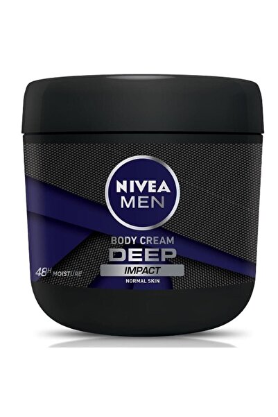 NIVEA كريم ديب إمباكت للرجال للعناية باليدين والجسم 400 مل