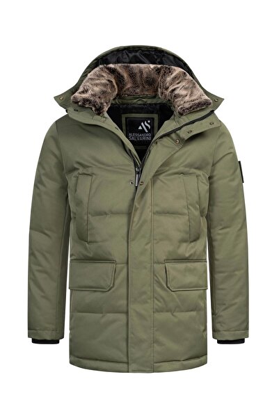 Alessandro Salvarini A. Salvarini warme Herren Winterjacke wasserabweisend AS456