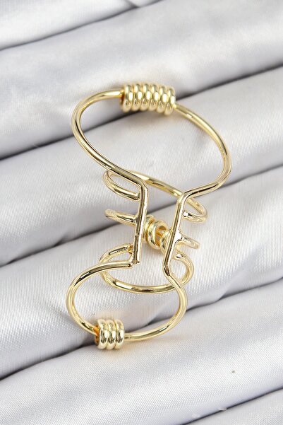 Inure Jewelry Brass Ring Model Gold Color Cartilage Earrings Daily Use