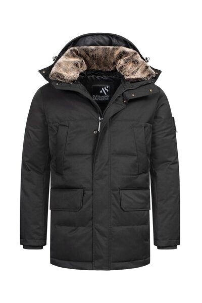 Alessandro Salvarini A. Salvarini warme Herren Winterjacke wasserabweisend AS456
