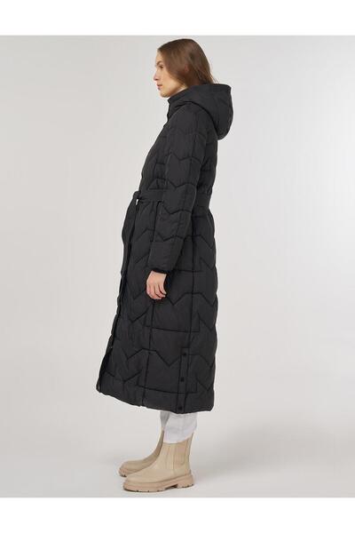 Kayra Μπουφάν Anorak με λεπτομέρεια τσέπης Μαύρο