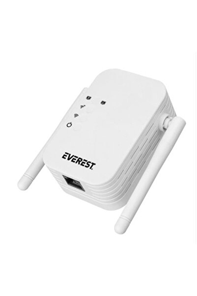 Everest EWR-N302 2.4GHz 300Mbps 1xWAN-LAN Port 2x2dBi Anten Repeater+AP Kablo...