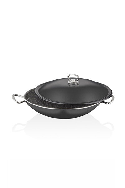 Ulutaş Granit Wok Tencere 36 Cm Granit Sac Tava