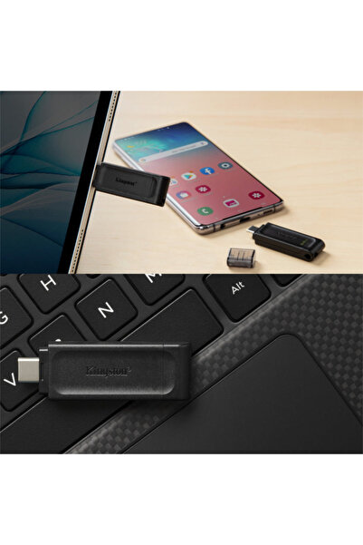 Kingston USB memory DataTraveler 70, 128GB, USB-C 3.2