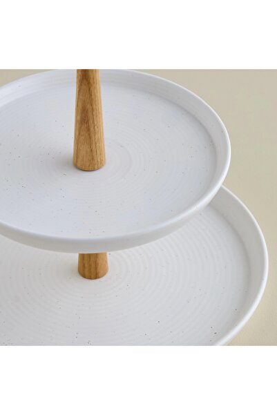 Generic حامل كيك إيلي ذو طبقتين