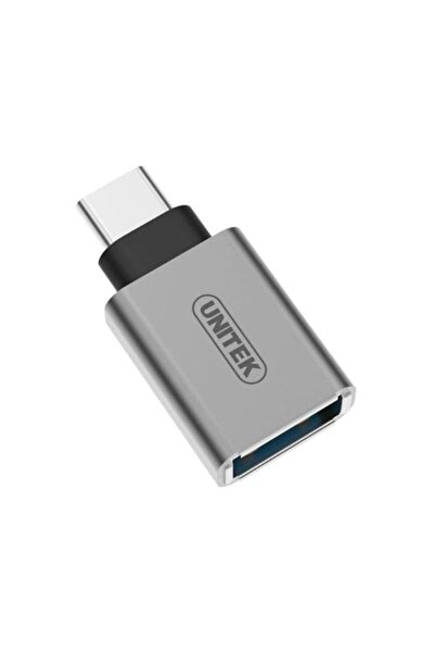 Unitek USB-C to USB-A Adapter Silver – Y-A025CGY