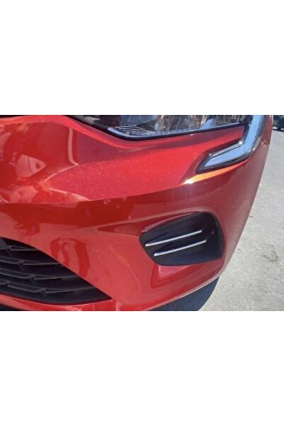 Renault Clio-5 Uyumlu Sis Far Çıtası Krom 4 Parça 2019 Ve Sonrası Modeller İçin