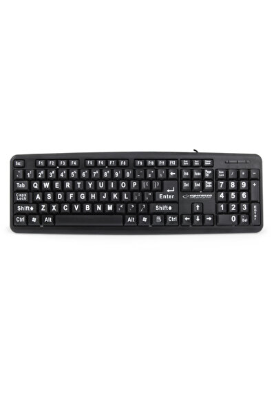 ESPERANZA USB keyboard for seniors, 104 keys, Florida
