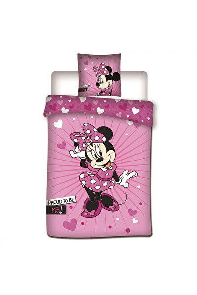 Minnie Mouse Disney Minnie Proud bed linen 140×200cm, 63×63 cm microfiber