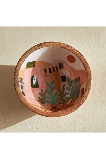 Generic Dessert Elegance Acrylic Serving Bowl - 15 cm