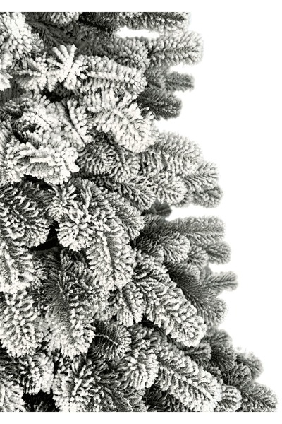 ChristmasExpress Brad artificiali BUCOVINA SNOW 250 cm, 100% ramuri turnate