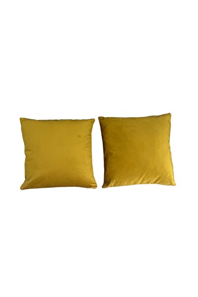 PATRU ANOTIMPURI Set of 2 pillowcases 40 x 40 cm, velvet material