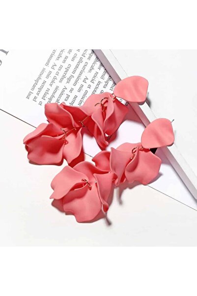 Pursehuit Cercei aurii, cu petale roz, Helli C9